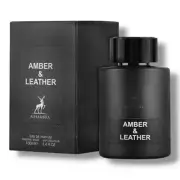 Amber & Leather by Alhambra Men’s Perfume 100ml | Luxury Long-Lasting Fragrance