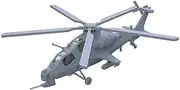 MRY-SFW Airplane Model Kits Unpainted 1/350 Military Model Kit China Z-10 Helicopter