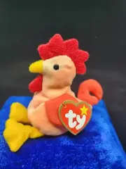 Ty Teenie Beanie Babies Strut the Rooster from McDonald's 1993