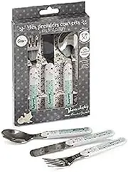THERMOBABY Stainless Steel Drill Bit Cutlery Set