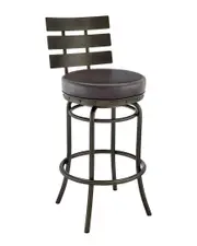 Armen Living Natya Swivel Bar Stool