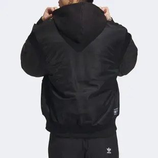 Adidas Padded MA JKT 男款 黑色 CNY 新年 龍年 保暖 連帽 運動 休閒 外套 IX4232