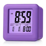 Digital Alarm Clock for Kids with Snooze and Nightlight - Easy Setting Silico...