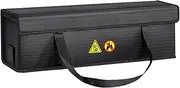 Fireproof Waterproof Battery Bag Lipo Safe Charging Bag Protection Pouch for Storage with Invisable Side Charging Port and Fixed Strip for Transport Travel Use 41x12x13cm