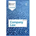 COMPANY LAWCARDS 2012-2013