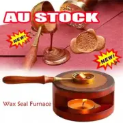 Wax Seal Kit Warmer Melting Spoon Kit Stick Furnace Tool KIit for Sealing StaKP