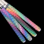 Rainbow Colorful Fishing Rod Sweatband Anti-slip Badminton Racket Grip Tape
