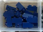LEGO Parts - Dark Blue Brick 1 x 1 x 1 2/3 Side Studs - No 32952 - QTY 20