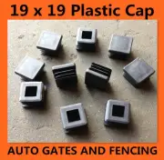 20 x Pool Fence Post Cap 19x19mm Square Plastic Cap
