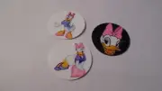 Pre Cut One Inch Bottle Cap Images DAISY DUCK Free Ship