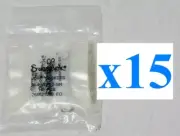 x15 Swagelok NI-4-VCR-2-GR NICKEL VCR FACE SEAL FITTING 1/4 IN. GASKET