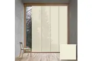 Light Filtering Panel Blinds 140cm~360cm(W)x230cm(D) Cream