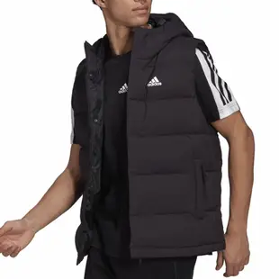 【Adidas】ADIDAS HELIONIC VEST 羽絨背心外套/黑色/男款 - HG6277/ XL