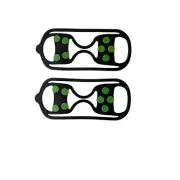 1 Pair 8 Anti- Ice Snow Shoe Walk Cleats Grips Crampon Traction Size M