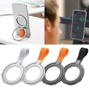 Phone Stand: 360° Rotatable Desktop Holder With Finger Ring Grip For Easy