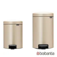 在飛比找momo購物網優惠-【Brabantia】NEWICON環保垃圾桶-5L＋12L