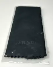 PRADA Lens Cleaning Cloth Black NEW