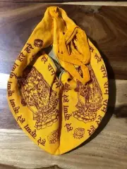 Lovely Radha Krishna Japa Mala Chanting Rosary Bag Jholi Meditation Hindu ISKON