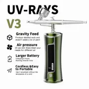 Mini Portable Airbrush Compressor Kit Spray Gun Tattoo Paint Nail Art Air Brush