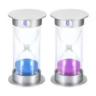 20 Minute Sand Timer, Sandy Clock Count Down Sand Glass, Blue, Purple Sands