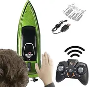 Mihauuke Speed Boat,Remote Control Pool Lake Bathtub Racing Boat - Versatile High-Speed Boat for Adults and Kids, Birthday, Thanksgiving, Easter