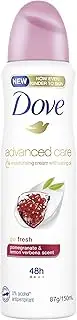 Dove Advanced Care Antiperspirant Aerosol Deodorant Go Fresh Pomegranate & Lemon Verbena 150ml