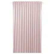 BENGTA block-out curtain, 1 piece, light pink/with heading tape, 210x250 cm