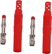 COSMEVIVI 2pcs Safety Banana Plug Connectors for Speaker Wire Multimeter Test Leads High Temperature Durable Solderable Plugs with Excellent Conductivity Fit