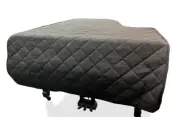 Mason & Hamlin Grand Piano Cover Finest Fabric - Black Mackintosh Heavy Quilted