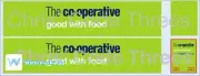 Code 3 Adhesive Trailer Decal - Co-operative Food - 1/50 1/64 1/76 1/87 1/148