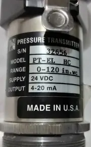 Pmc N-HC Pressure Transmitter 0-7bar 24v-dc , ( Without Cap ) See The Photos