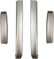 Car Roof Rail End-Cap Rack Base Covers,Compatible with Peugeot 2008 MK1 2013-2018 Luggage Rack Cover