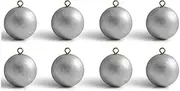 ECOFT Lead Free Fishing Sinkers and Weights Coated Egg Sinkers Cannonball Sinkers Assorted Sizes 20g-200g in Bag and Fishing Weights Sinkers Assortment Box Drop Shot for Saltwater Freshwater
