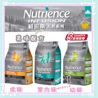 在飛比找蝦皮商城精選優惠-💕喵啾寵物小舖~Nutrience紐崔斯INFUSION貓天