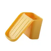 3Pcs Bath Box Reused Drain Shower Dishes Mounted Vacuum Chuck Soap Holder Punch Free Bathroom Accessories