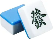 Mahjong Set Chinese Mahjong Tiles Set Chinese Mahjong Home Portable 136 Tiles Classic Mahjong Game Set Chinese Mah Jongg Set(50mm)