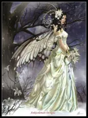 Counted Cross Stitch Kits Needlework Crafts DIY -Mist Bride
