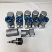 6 Pack ISO30 ER32 50 Tool Holder Collet Chuck ISO30 Tool Holder for CNC Router