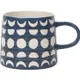 台灣現貨 加拿大《DANICA》寬底馬克杯(月相藍350ml) | 水杯 茶杯 咖啡杯