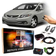 5-Button Keyless Entry Remote Start For 2012-2015 Honda Civic Hybrid - T-Harness