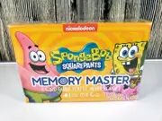 Nickelodeon SpongeBob SquarePants Memory Master Card Game Family Fun NEW