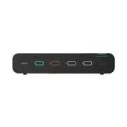 IsoClave RED/BLACK Secure KVM Switch, 4-Port Dual Head