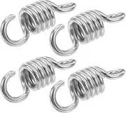 CIYODO 4pcs Porch Swing Springs: Heavy Duty Hammock Chair Hook Suspension Swing Extension Spring for Hanging Chair Hammock Gym Patio Hanger