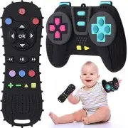 TIEDXIOY Baby Teething Toys Chew Toy【BPA FreeCPC-Certified】 Silicone Remote C...