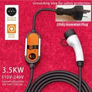 EV Charger type 2 Electric Vehicle portable charger Single phase 15A in Cary bag