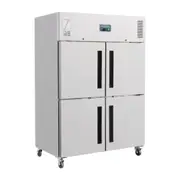 Polar G-Series Gastro Freezer Two Door Stable Upright 1200Ltr - Commercial Upright Freezers (GH217-A) - GH217-A