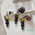 SAMSUNG KAWS BEAR + 吊墜耳機套適用於三星 GALAXY BUDS LIVE / BUDS PRO /