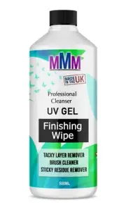 UV Nail Gel Finishing, Sticky Residue Remover, Cleanser, Brush Cleaner 500ML