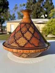 LATE 20th Century le souk TAGINE ceramique tunisia