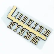 Clock Dial Numbers - Plastic 3/8 inches Roman Numeral - NOS - VS150